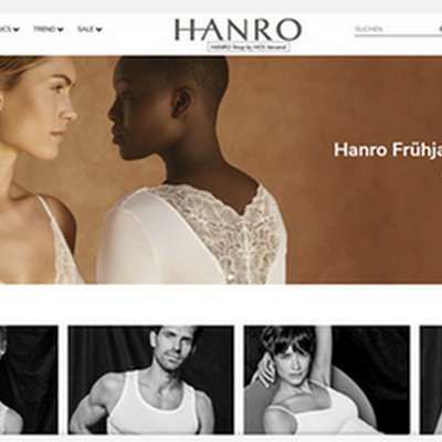 Imagefoto von HANRO Shop