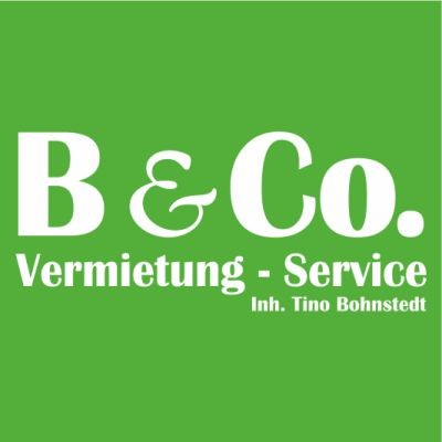Logo von B & Co. Vermietung- Service